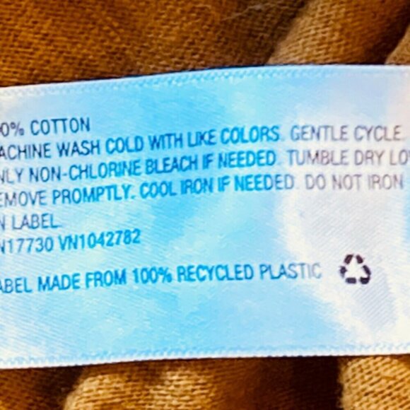 Universal Thread Casual Tee-Shirt Midi Dress Sz S Mustard Yellow/Brown #347H - Picture 9 of 9